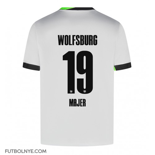 Camiseta Wolfsburg Lovro Majer #19 Tercera Equipación 2024-25 manga corta